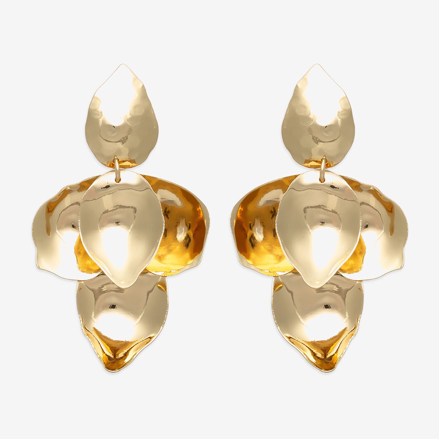 Bold Elements Womens Drop Earrings
