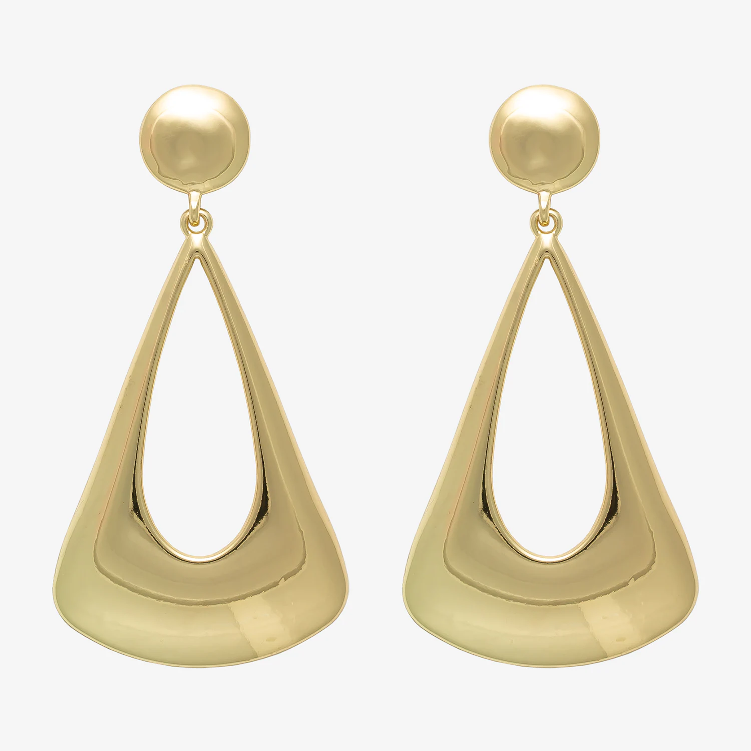 Bold Elements Womens Drop Earrings