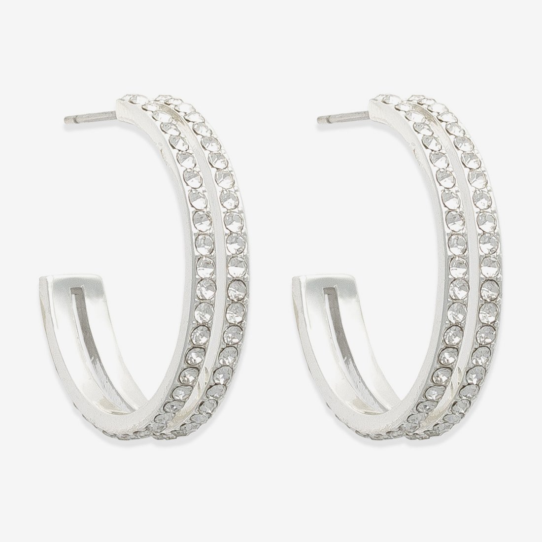 JCPenney Mixit Womens 24mm Hoop Earrings available now at Tacoma Mall