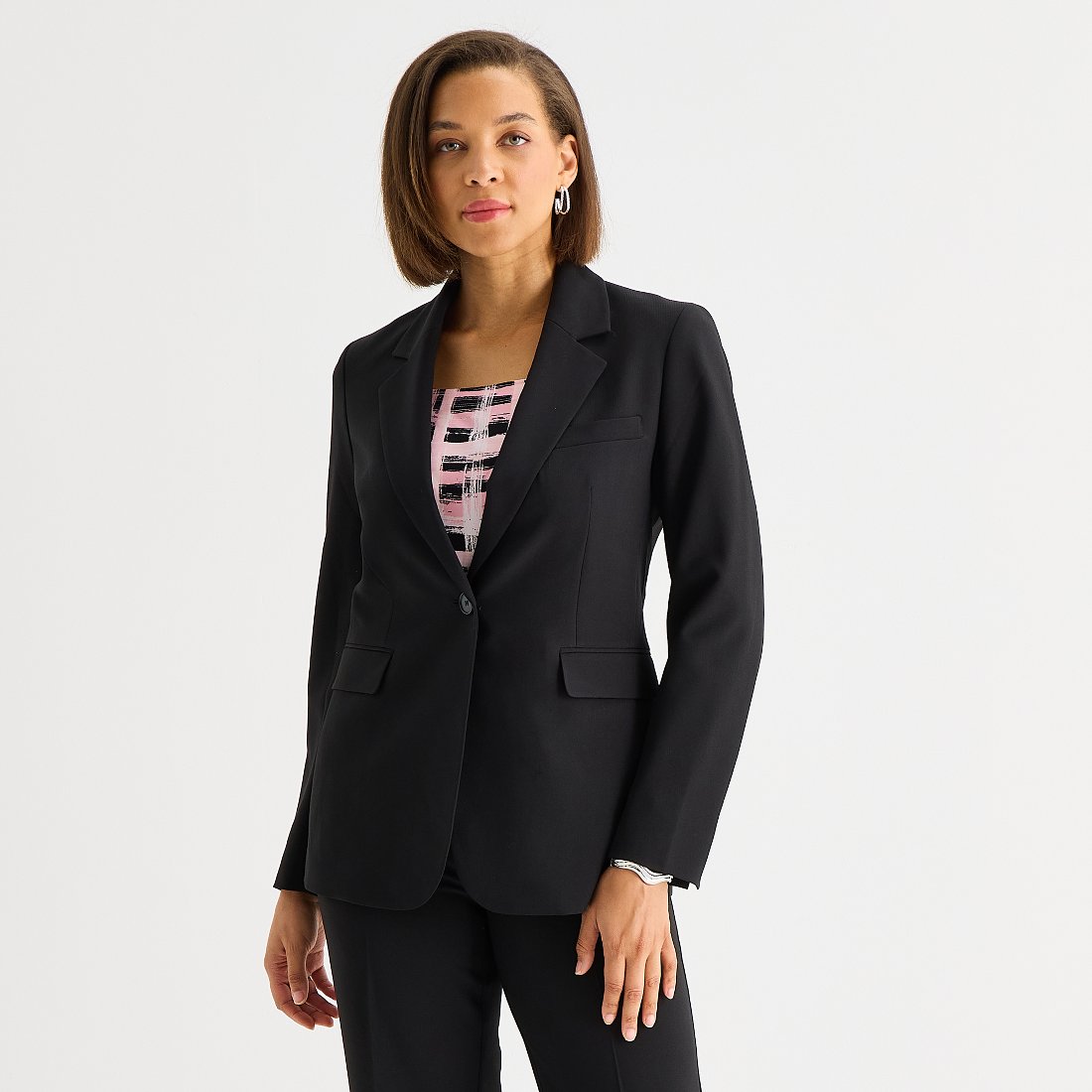 JCPenney Black Label by Evan-Picone Womens Classic Fit Suit Jacket  available now at Potomac Mills