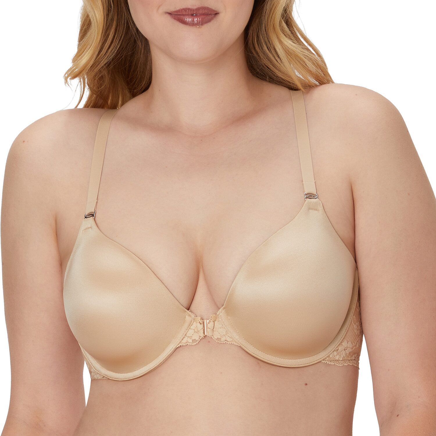 Maidenform One Fab Fit Full-Coverage Racerback Front Closure Underwire Bra 07112
