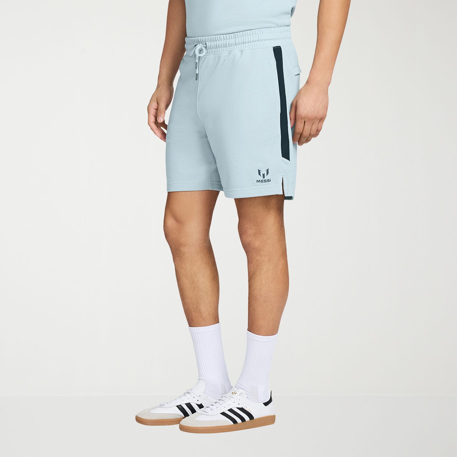 Messi Collection Mens Drawstring Waist Pull-On Short