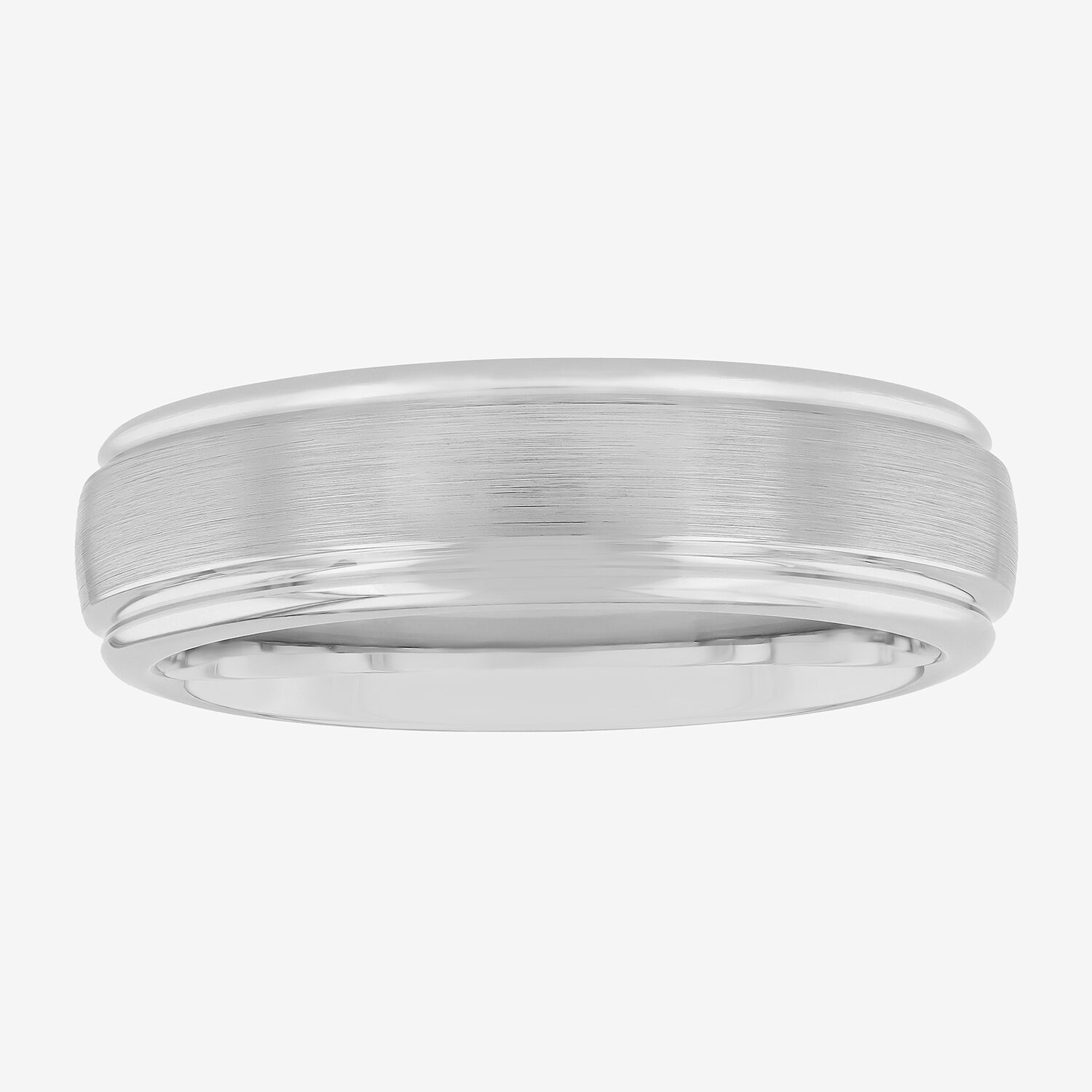 Modern Bride Mens 6mm Tungsten Carbide Ring