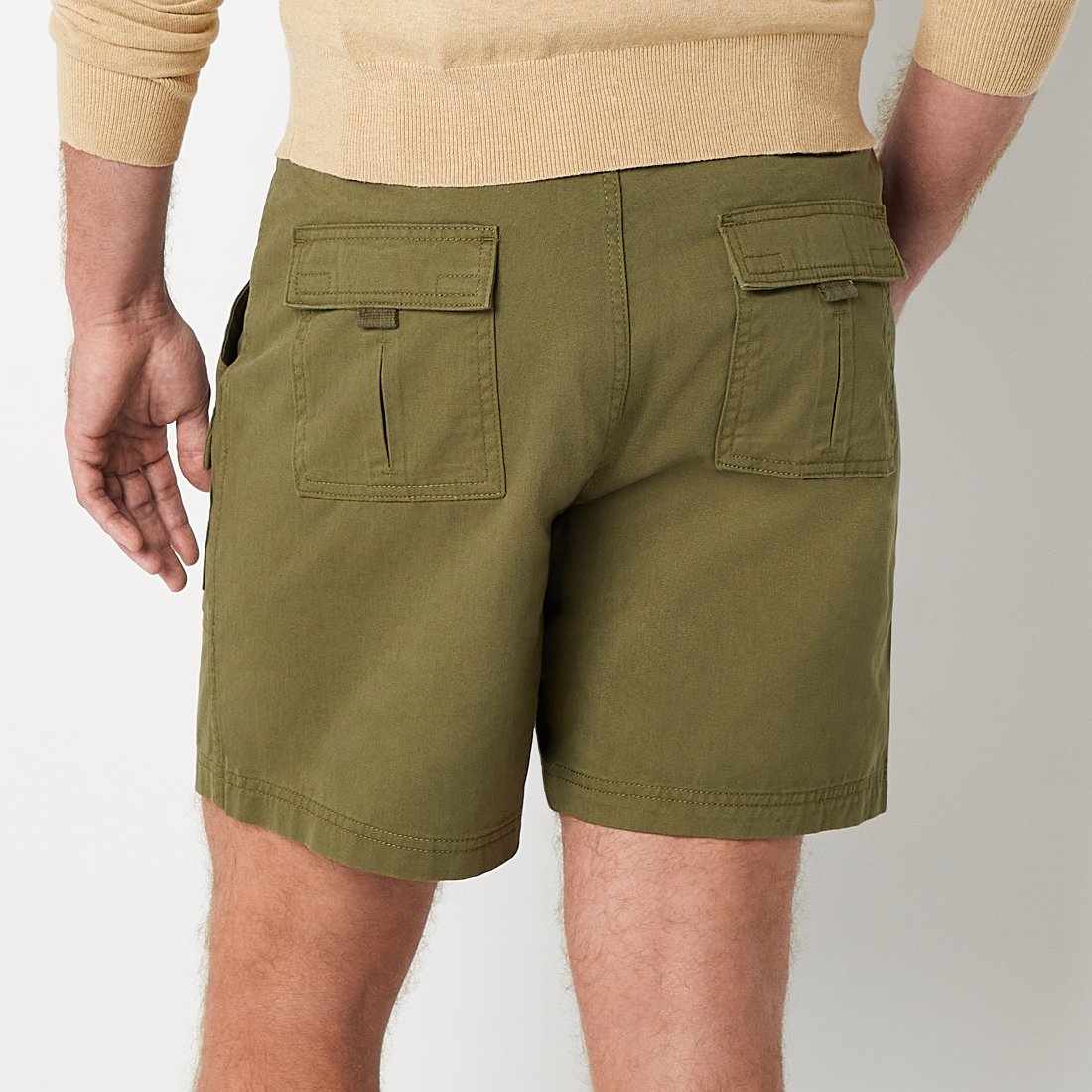 JCPenney St. John s Bay Hiking 7 Mens Stretch Fabric Cargo Short available now at Wolfchase Galleria