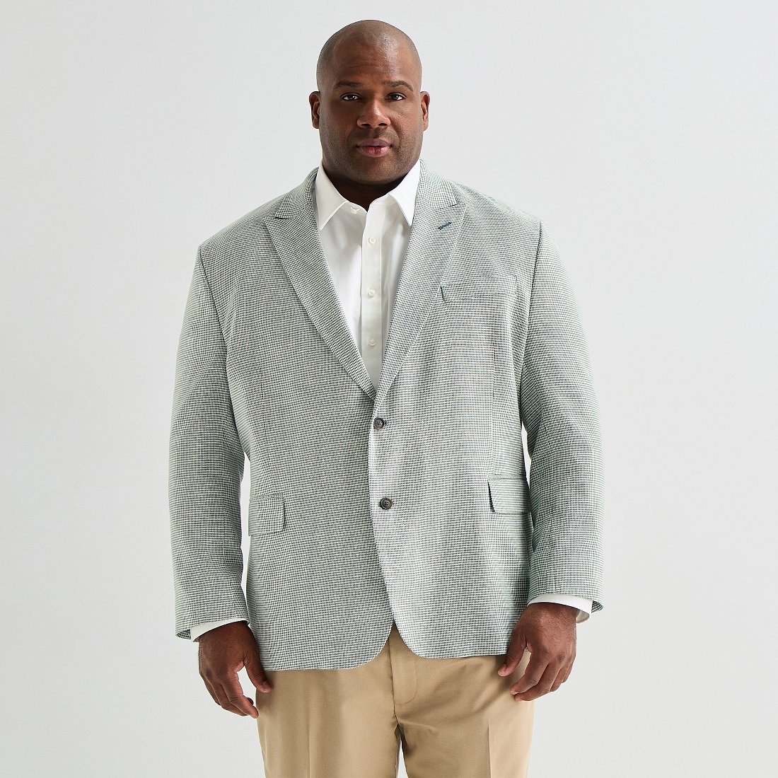 JCPenney Stafford Mens Big and Tall Regular Fit Sport Coat available now at  West Town Mall