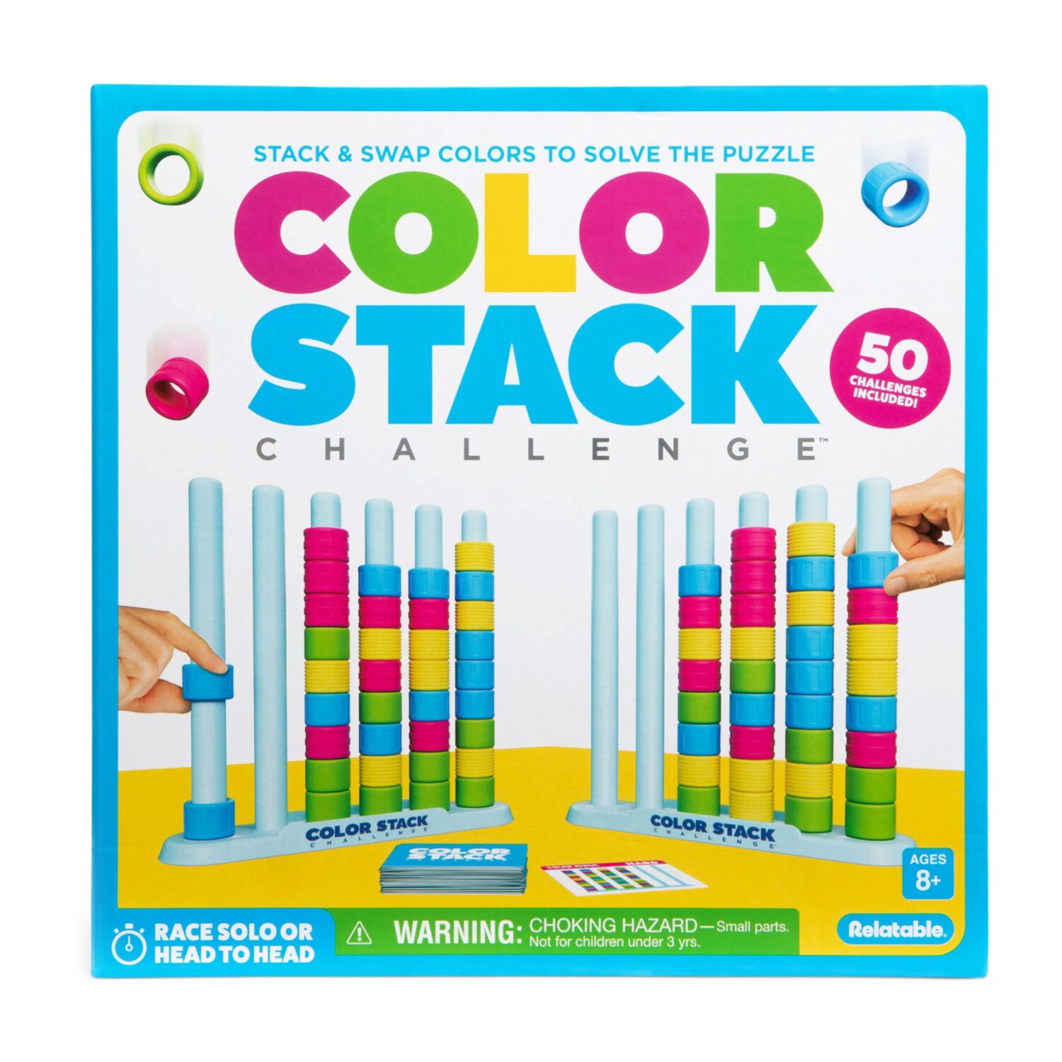 What Do You Meme Color Stack Board Game