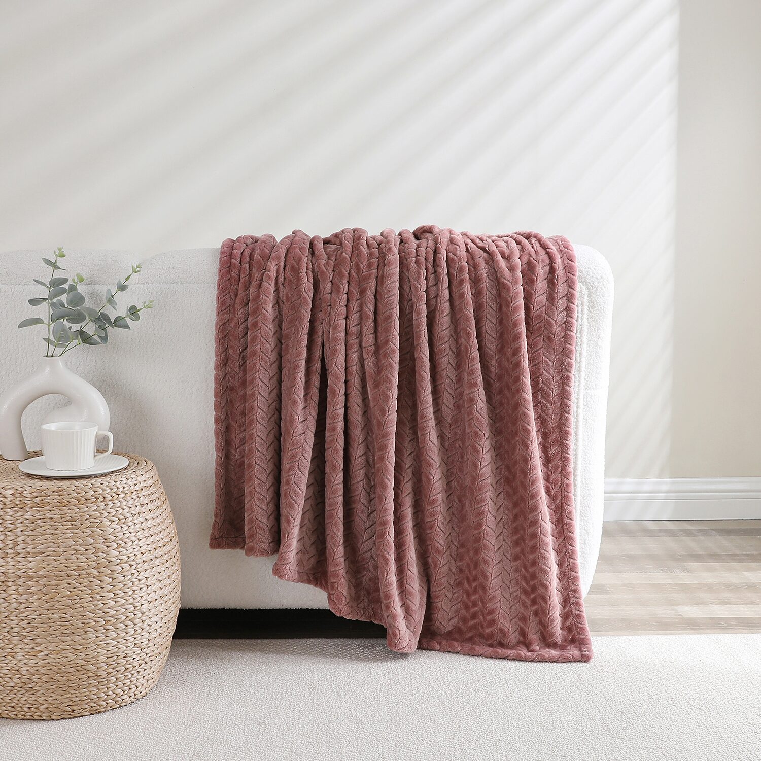 West Village Echo Plush Throw