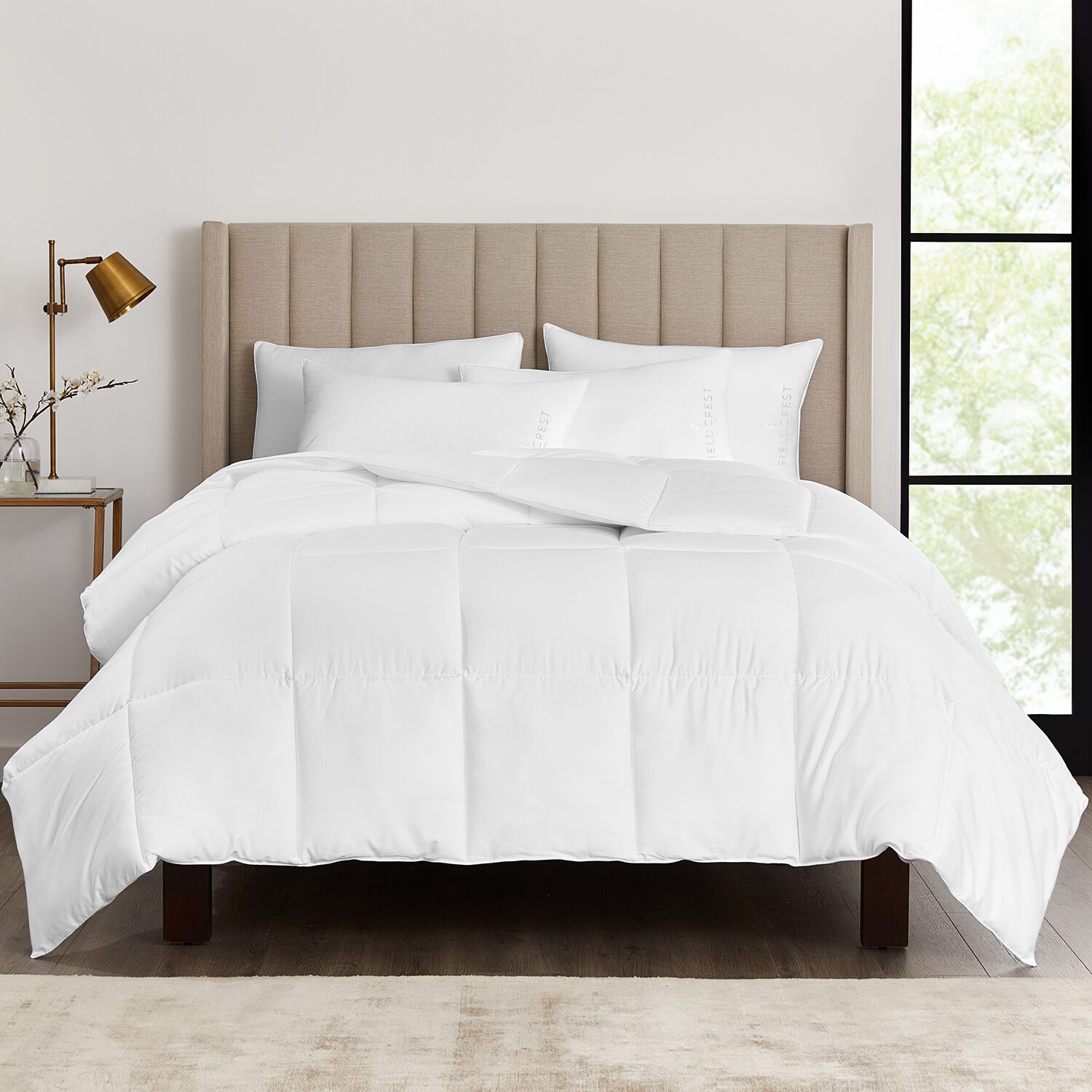 Fieldcrest Luxury Light Warmth Down Alternative Comforter