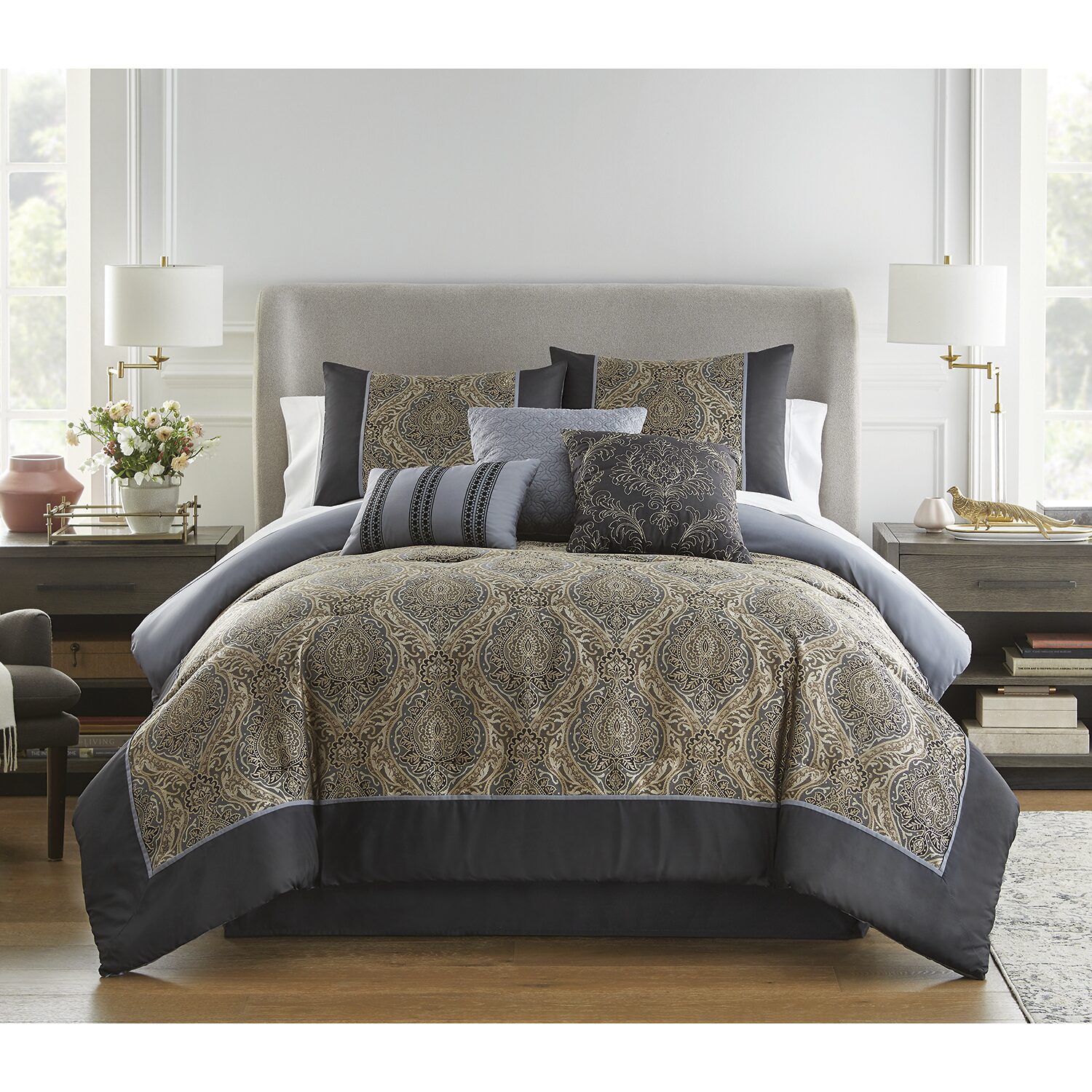 Broadhaven Bailey 7-pc. Comforter Set