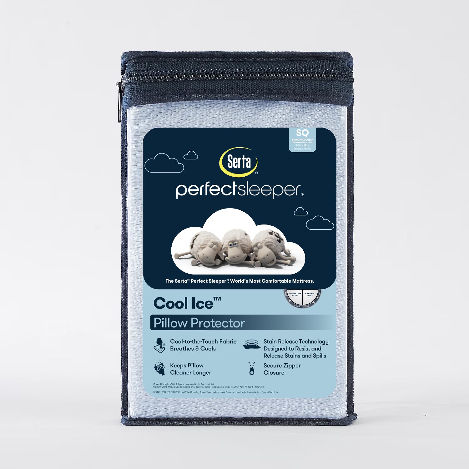Serta PerfectSleeper Cool Ice Pillow Protector