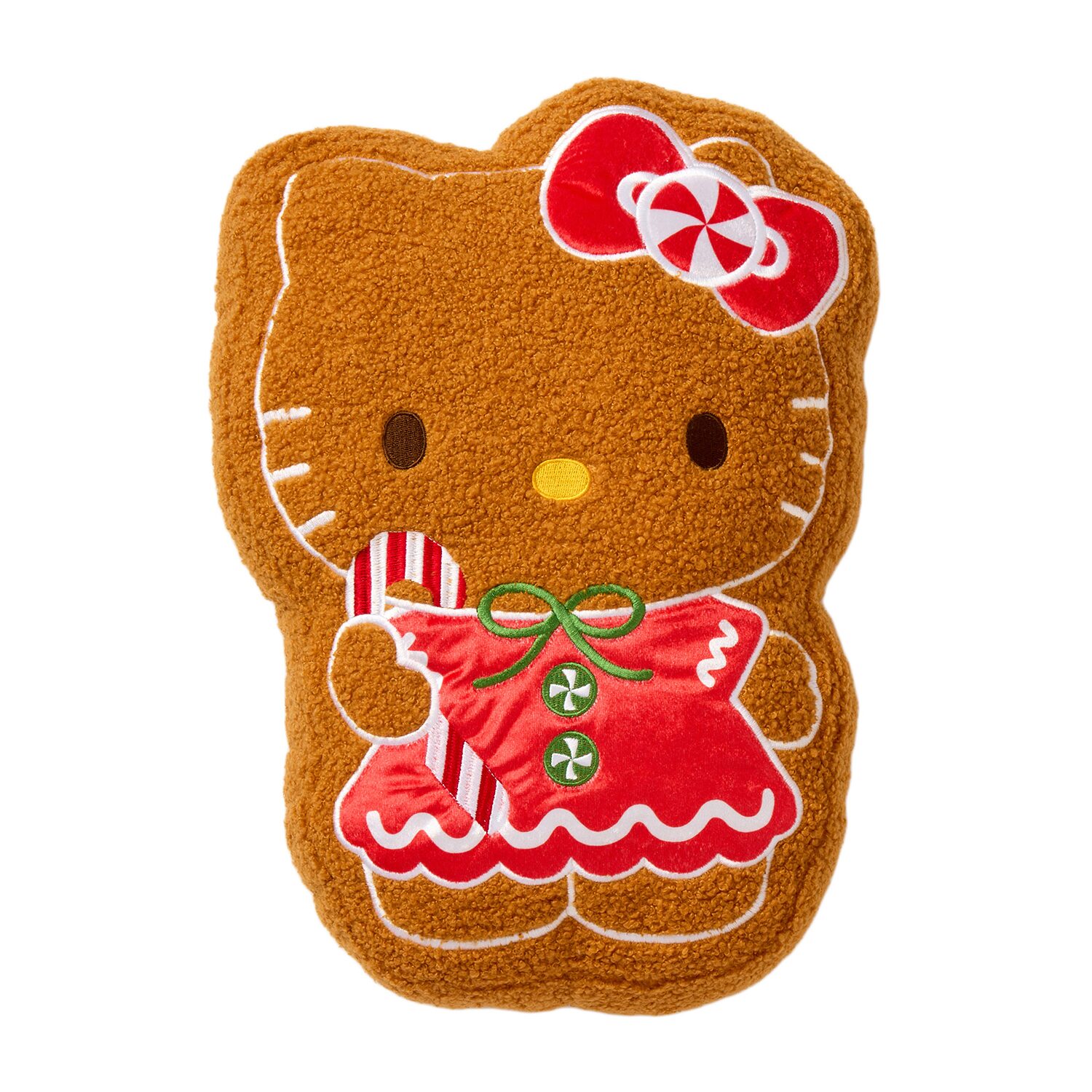 Hello Kitty Gingerbread Hello Kitty Throw Pillow