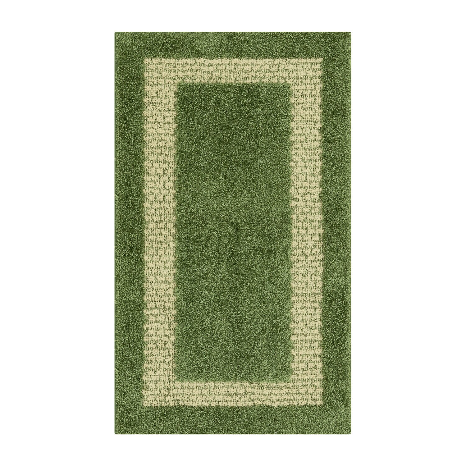 Maples Solid Cut and Loop Indoor Rectangular Accent Rug