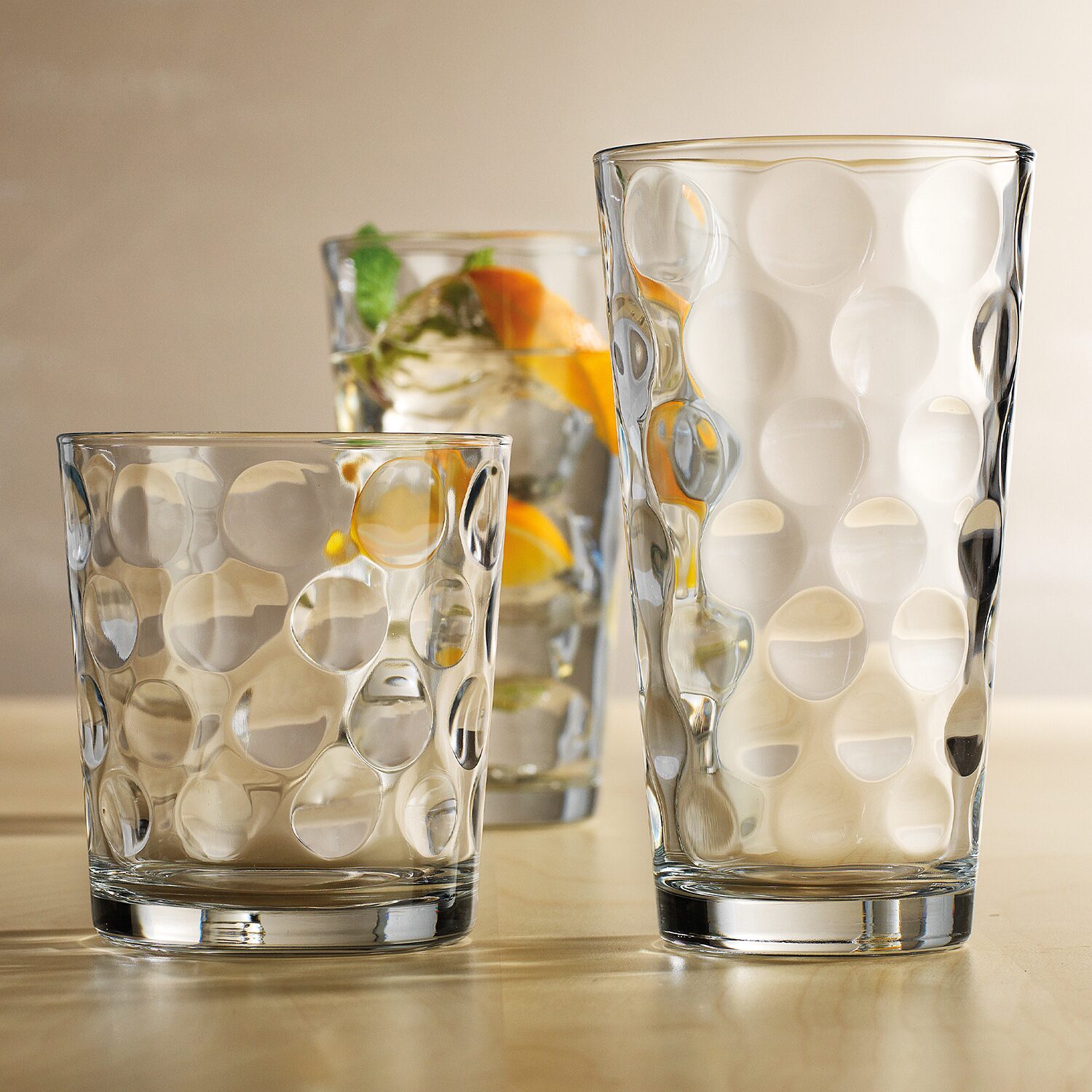 Home Essentials Clarity Eclipse 12-pc. Drinkware Set