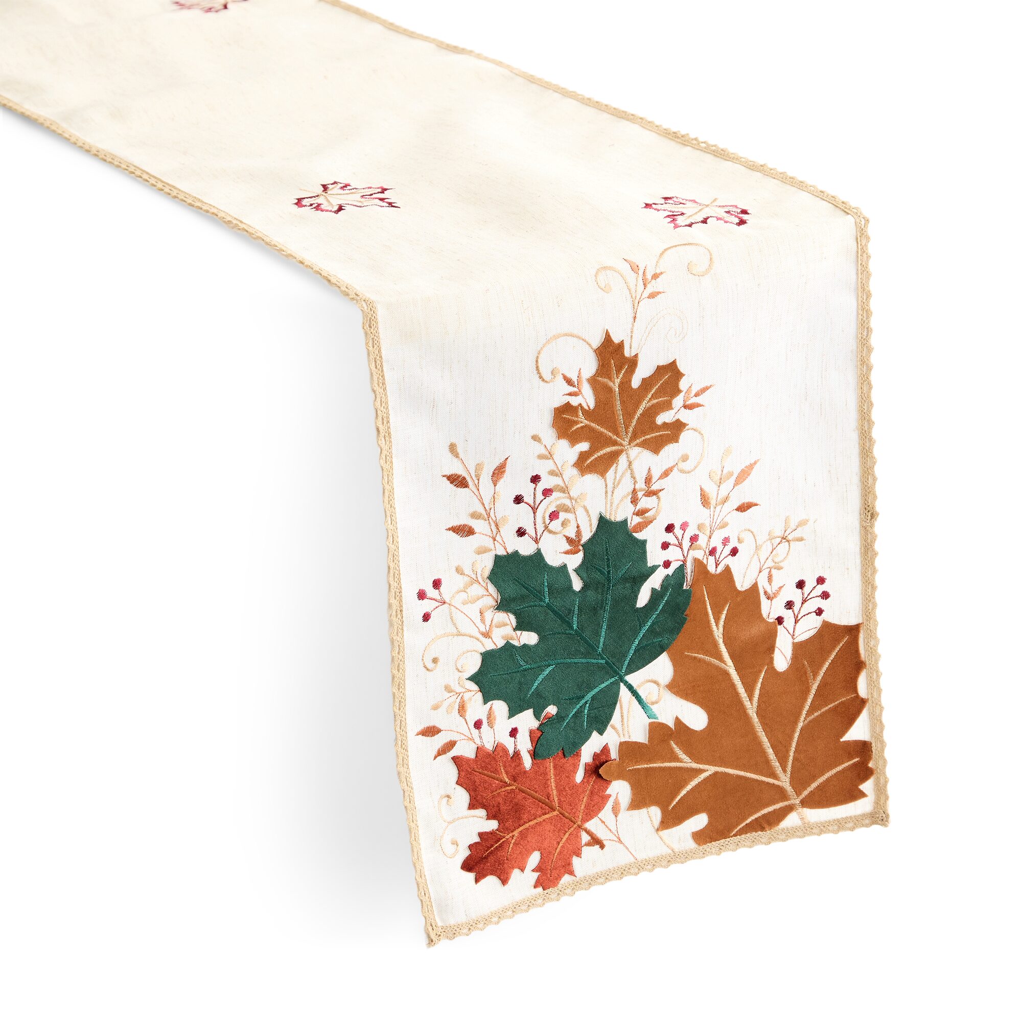 Homewear Leaf Foliage Table Runner