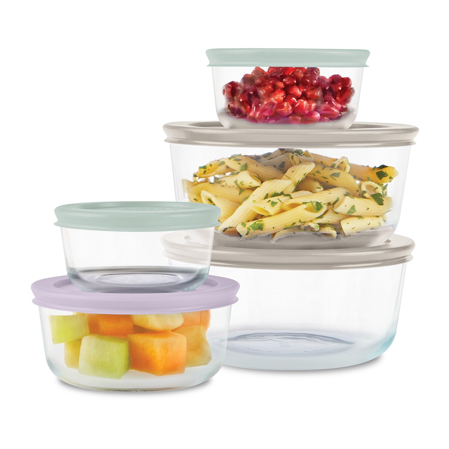 Pyrex Simply Store 10-pc. Glass Storage Set