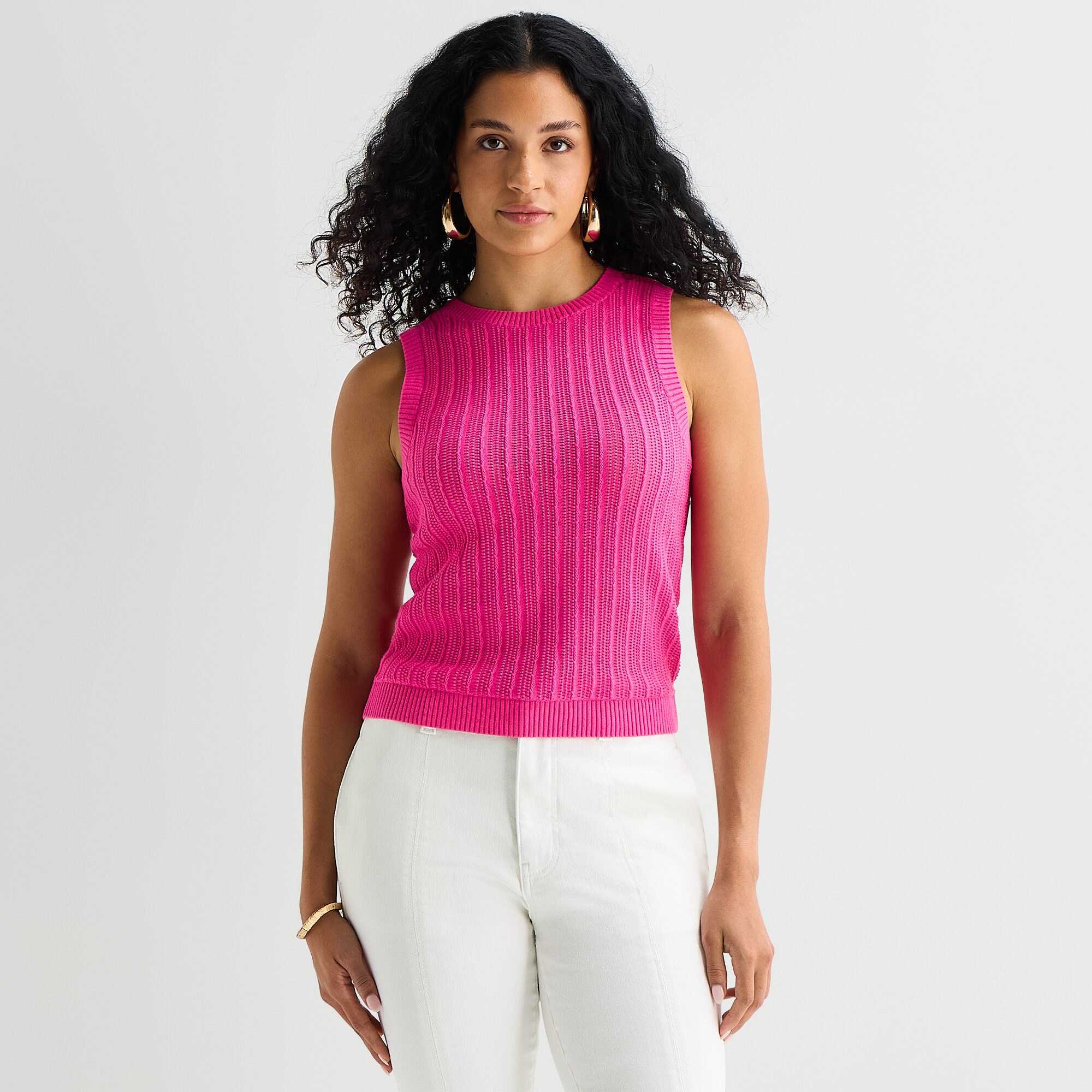 Bold Elements Womens Sleeveless Mock Neck Top