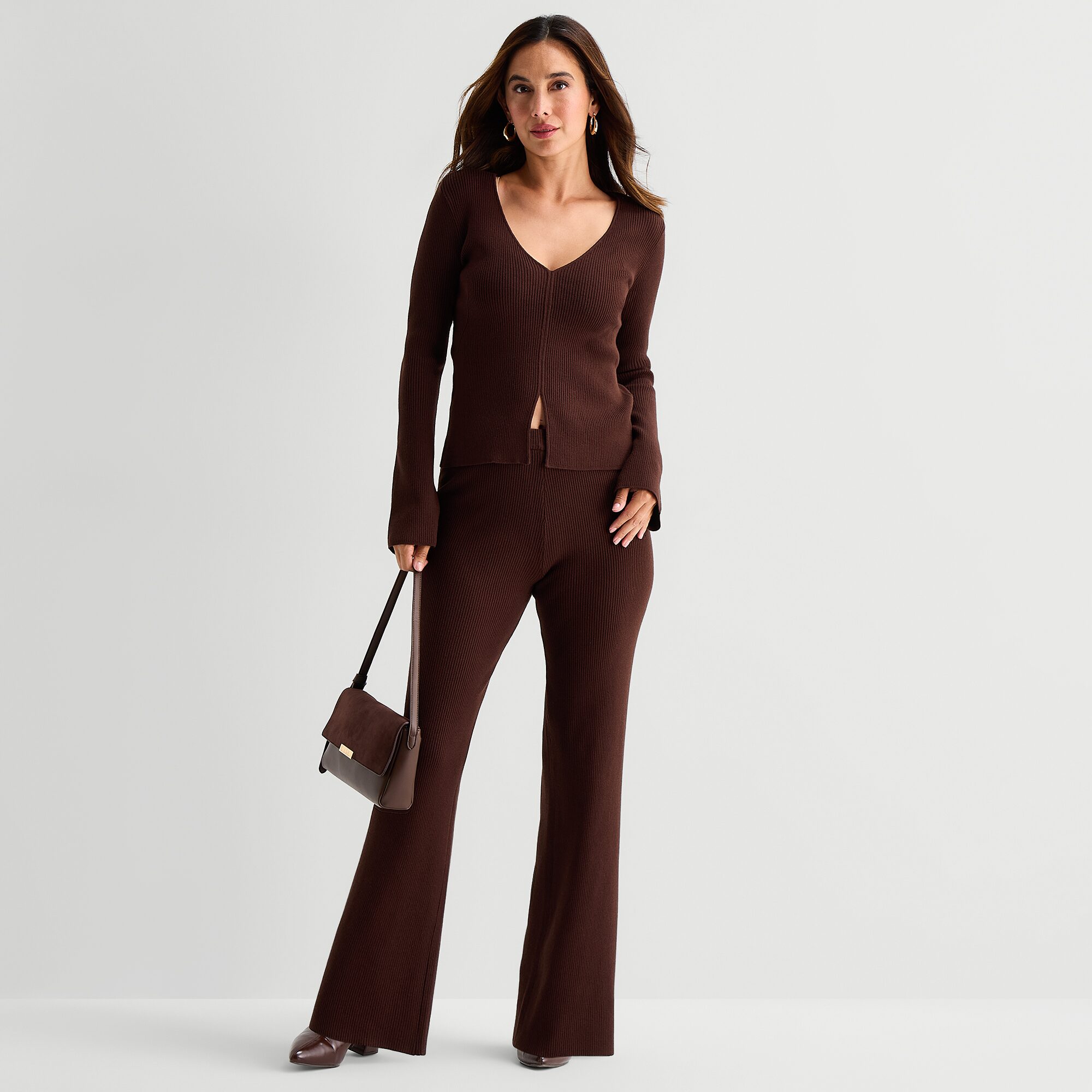 Bold Elements Womens Rib Sweater Pant