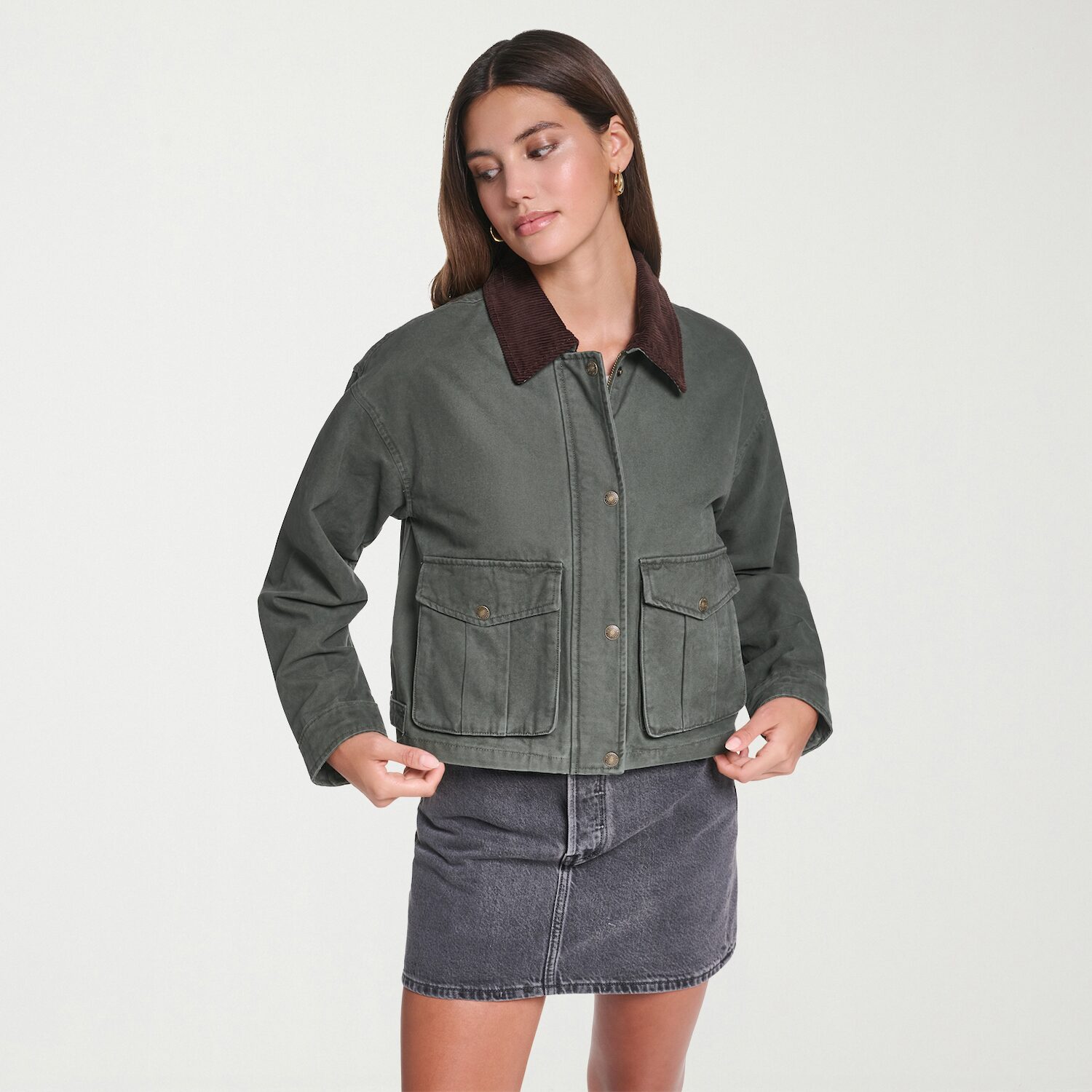 Levi Levis Womens Crop Barn Jacket