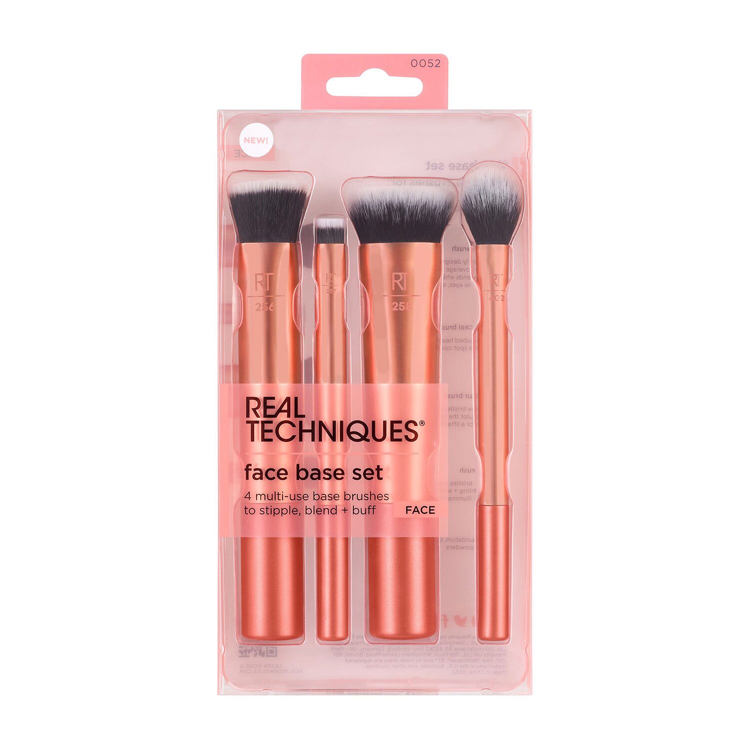 Real Techniques Face Base Makeup Brush Set