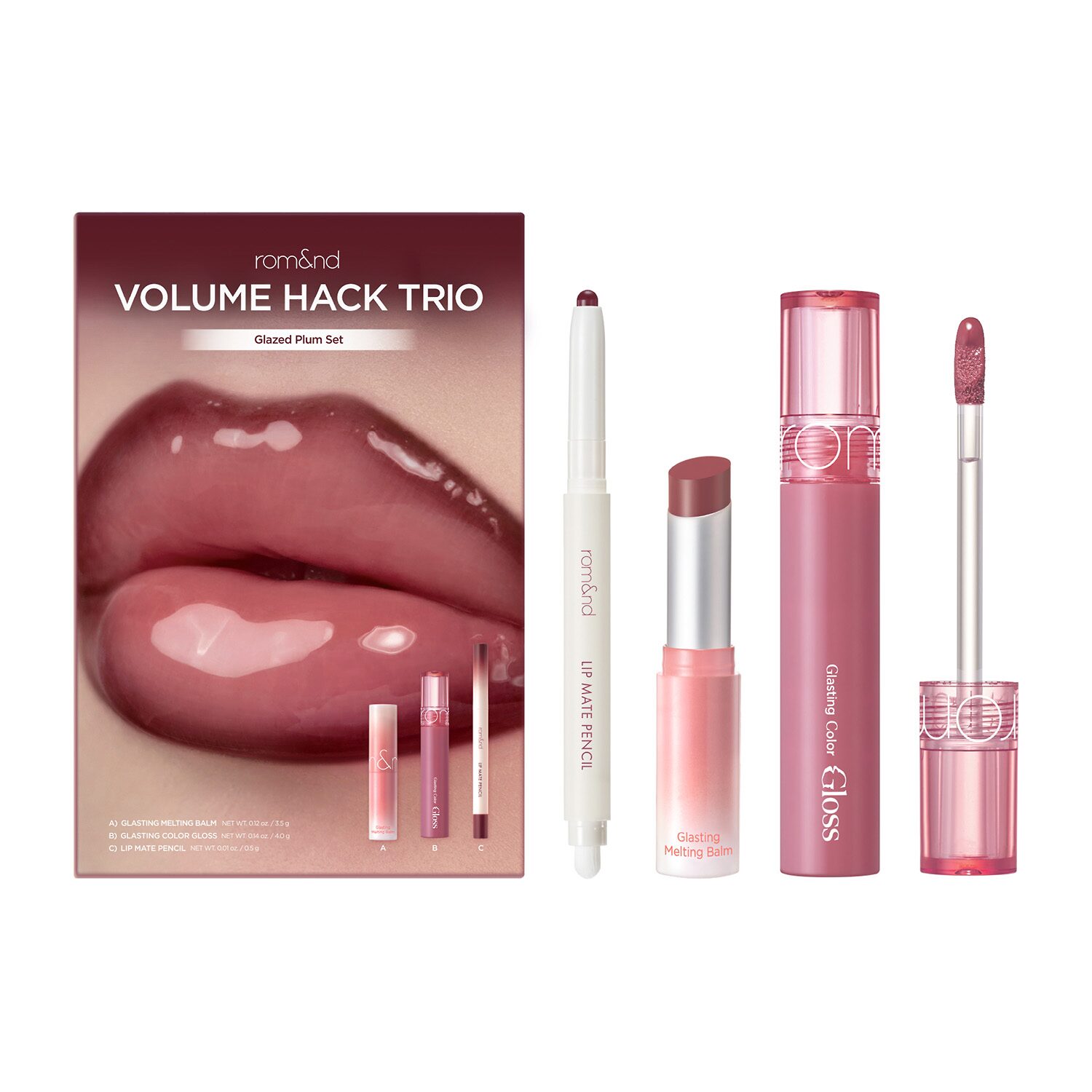 Rom&nd Volume Hack Trio (value $42)