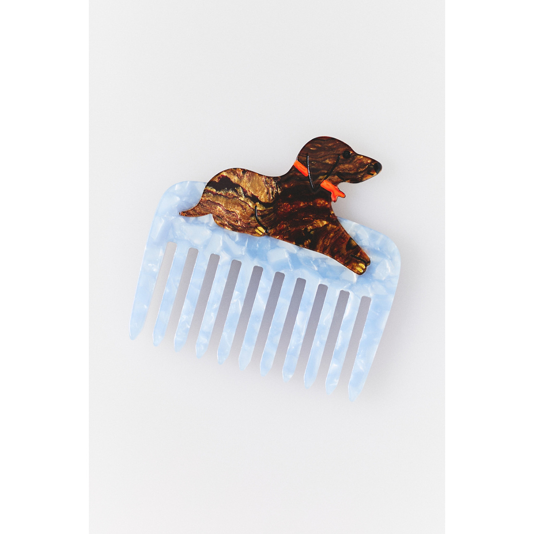 Solar Eclipse Handpainted Pocket Comb by Solar Eclipse
