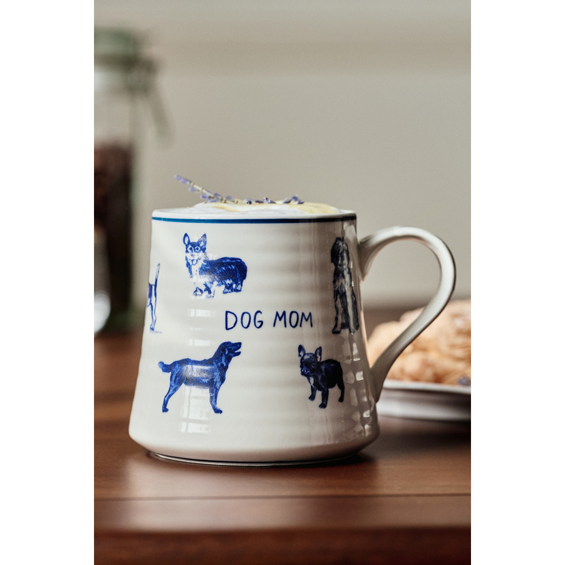 Anthropologie Molly Hatch Stoneware Dog and Cat Mom Mug by Anthropologie  available now at ABQ Uptown