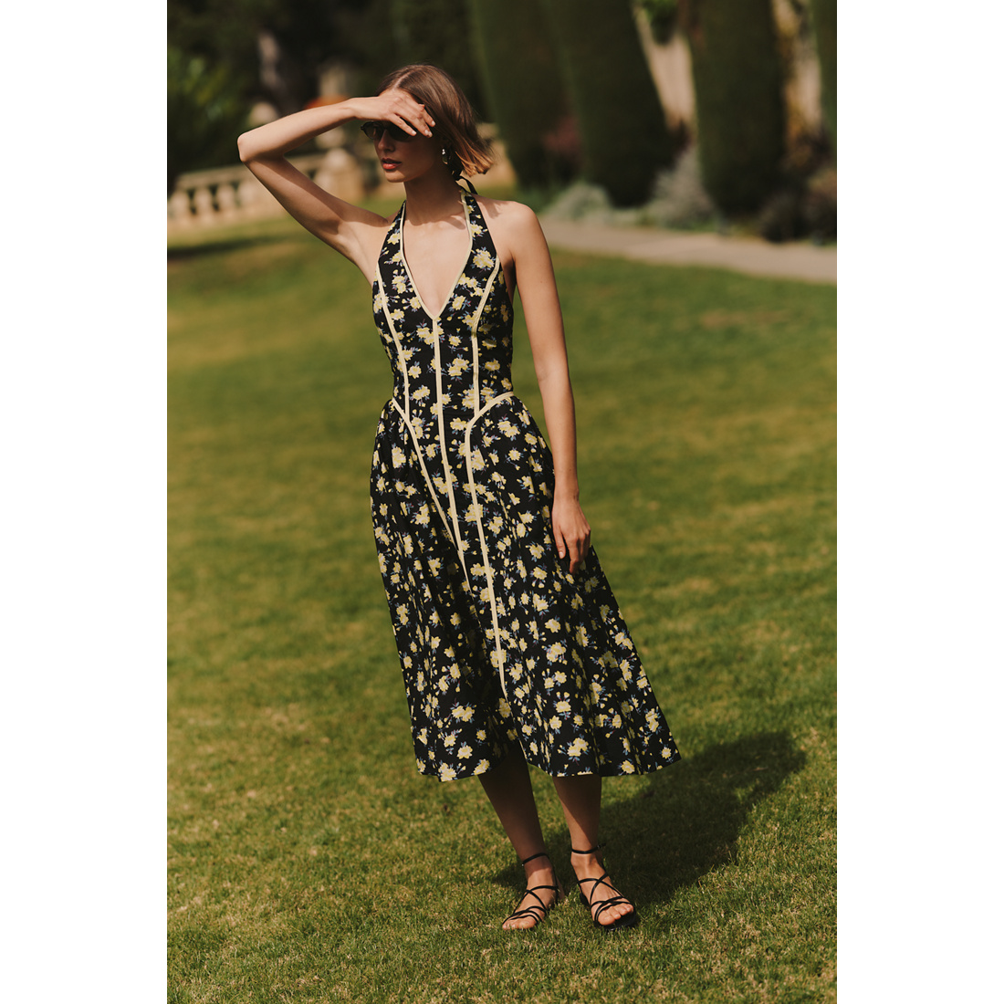 women's two piece dress sets Verity Cut Out Two Piece Set Dress
