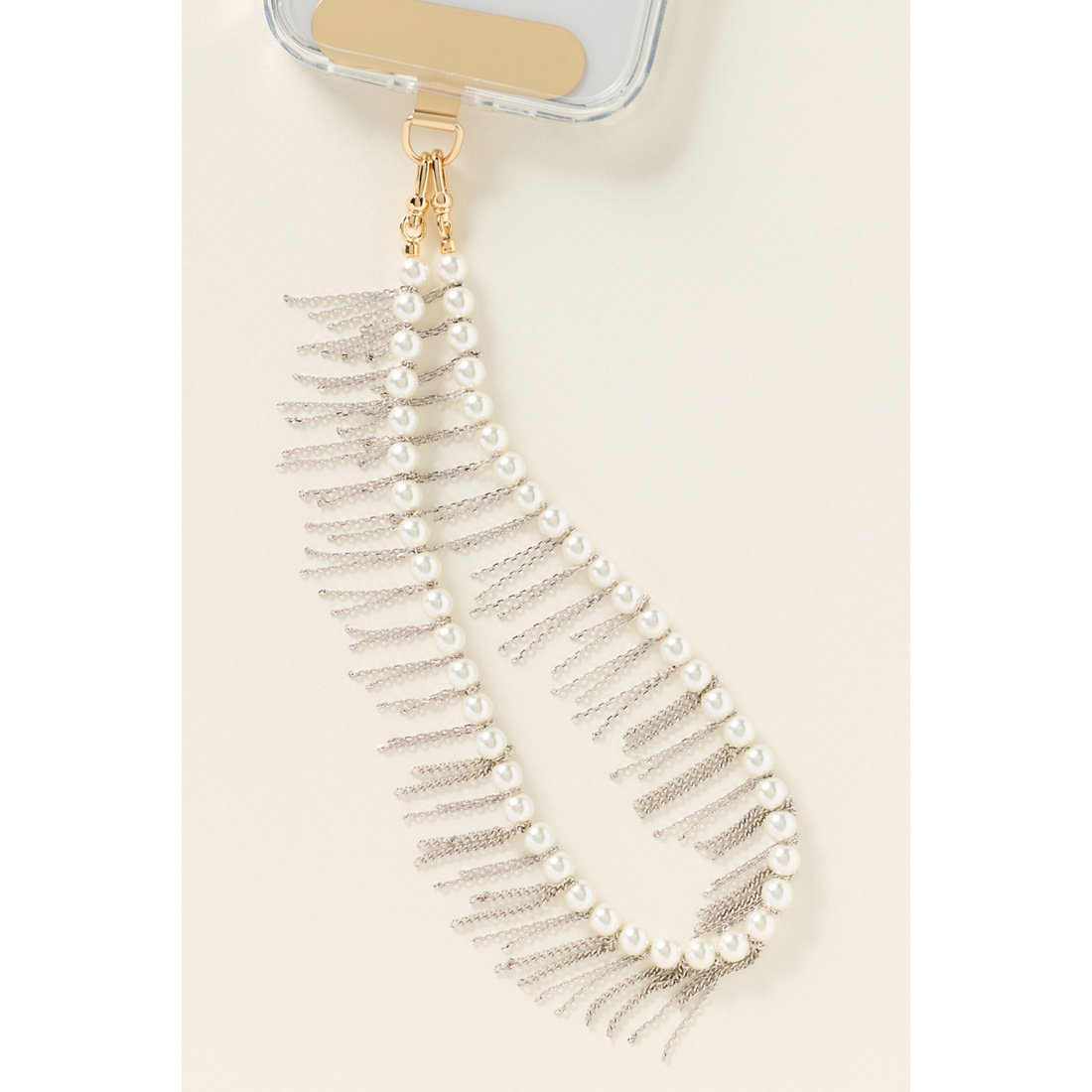 Anthropologie Pearl Fringe Phone Chain by Anthropologie available now at Town Center at Boca Raton Anthropologie Pearl Fringe Phone Chain by Anthropologie available now at Town Center at Boca Raton