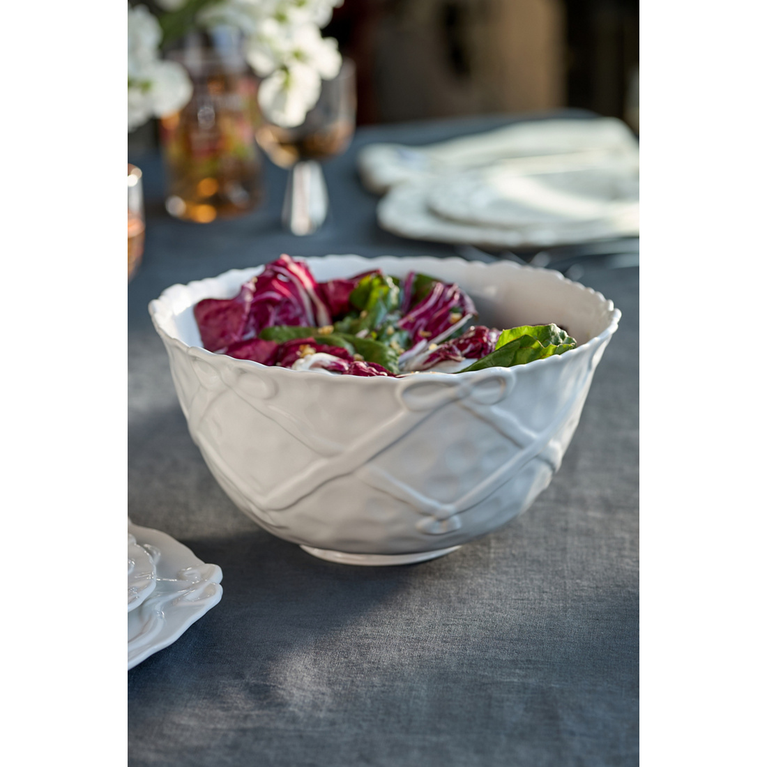 Anthropologie Benedita Bow Serve Bowl