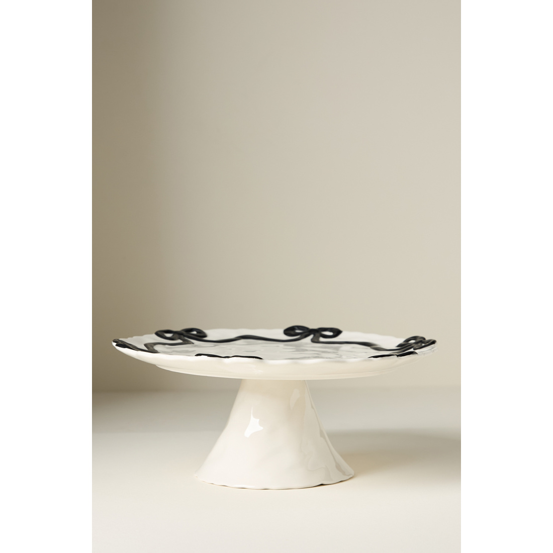 Anthropologie Benedita Bow Cake Stand