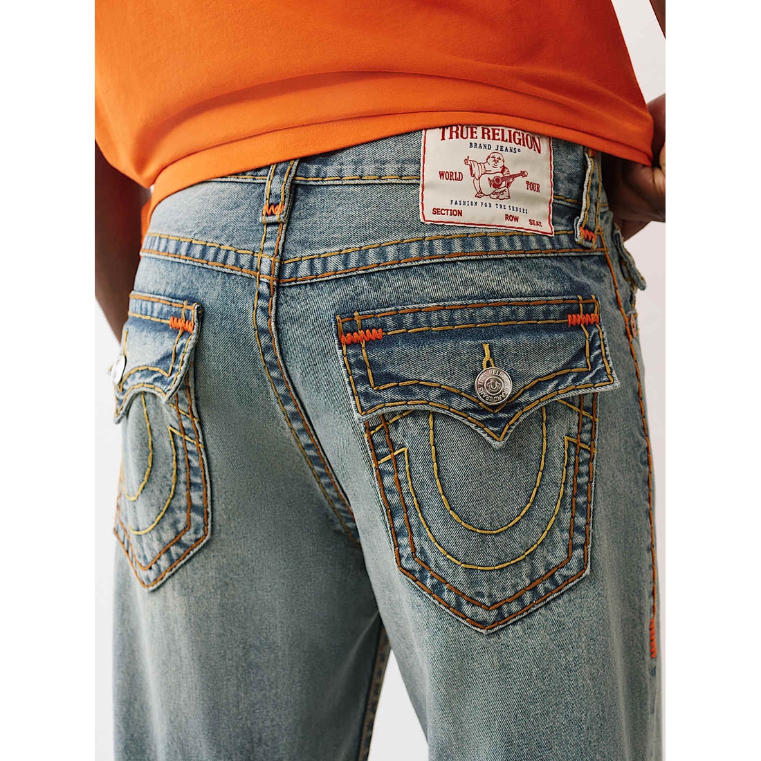 True Religion Outlet Vinny Super T Ultra Baggy Jean 34â€ available