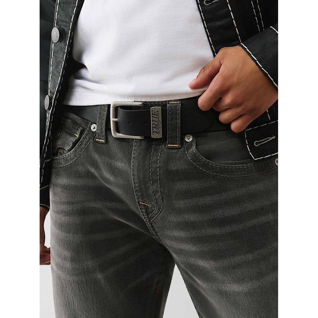 True Religion Outlet Buckle Belt available now at Potomac Mills®