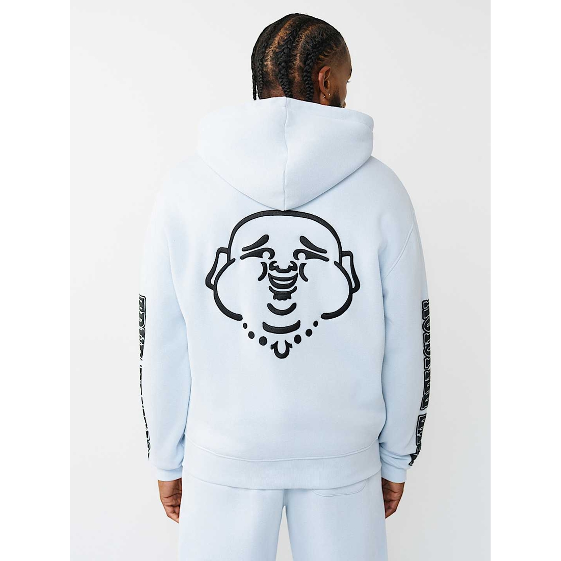 N*e様 True Religion サーマル True Religion Outlet Buddha Face Logo Zip Hoodie available now at