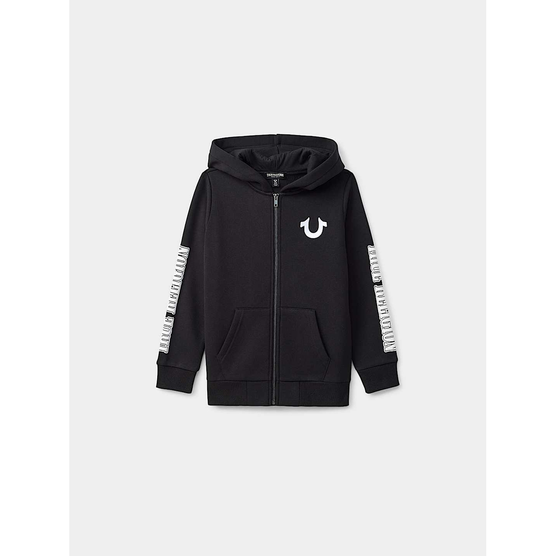 True Religion Outlet Boys Logo Buddha Zip Hoodie available now at