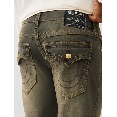 True Religion Outlet Vinny Super T Flatlock Ultra Baggy Jean 34
