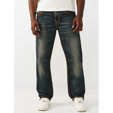 True Religion Outlet Ricky Big T Flap Straight Jean 34