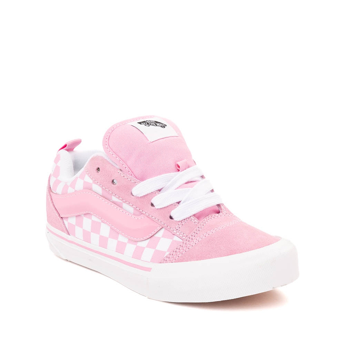 Journey Kidz Vans Knu Skool Checkerboard Skate Shoe available now at Wolfchase Galleria