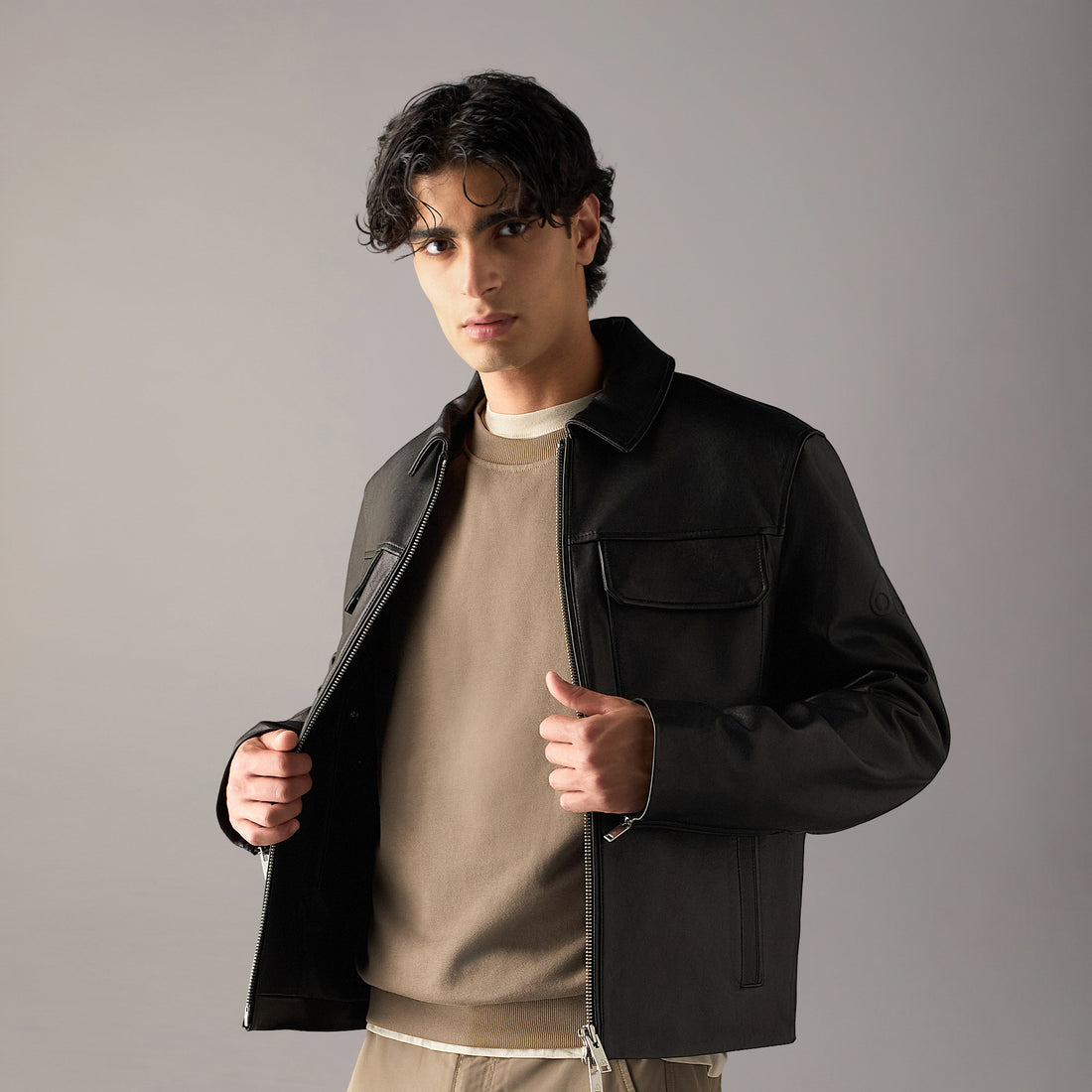Moose Knuckles Men's Jacques Leather Jacket