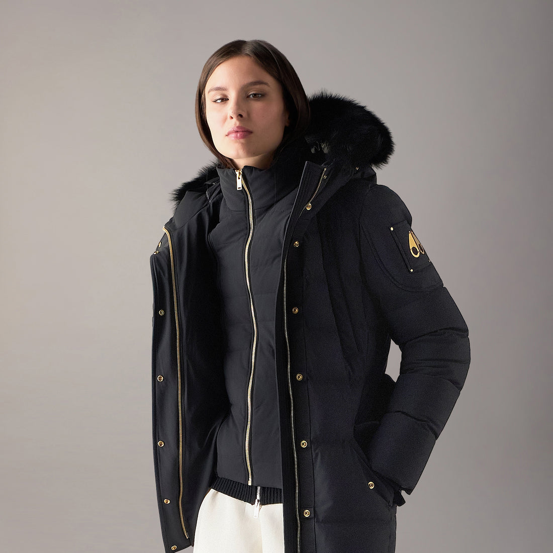 Moose Knuckles Women's Gilded 3q Down Jacket