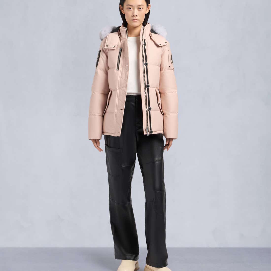 Moose Knuckles Original Shearling 3q Jacket available now at Roosevelt Field