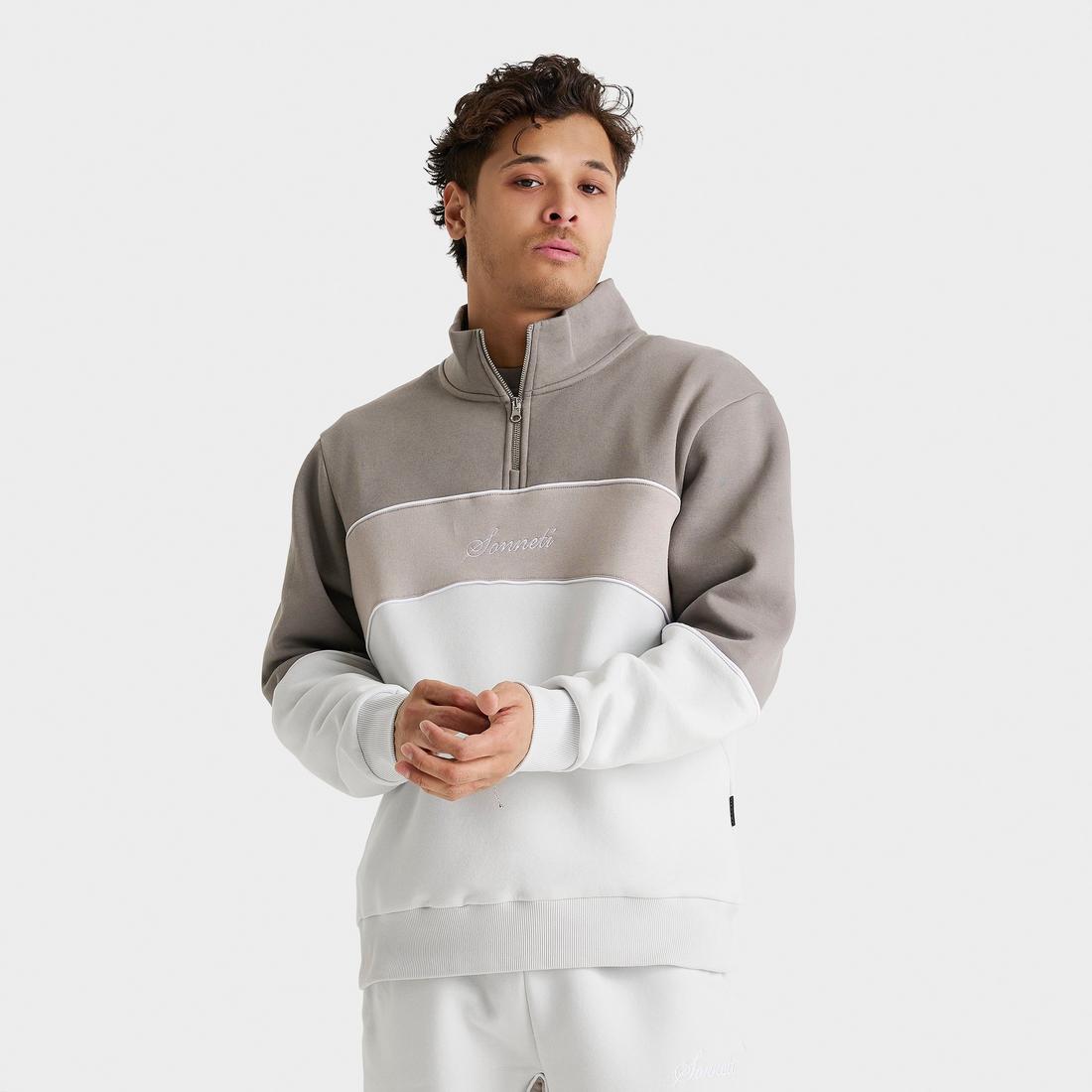Sonneti Men's Swish Quarter-Zip Pullover Top