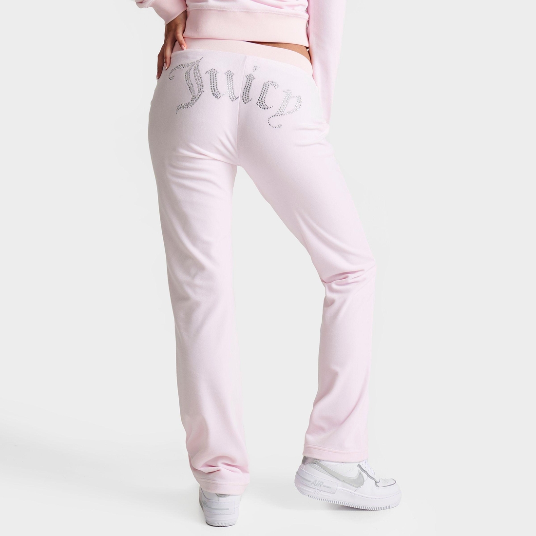 JD Sports Women s Juicy Couture OG Big Bling Velour Track Pants available now at Del Amo Fashion Center