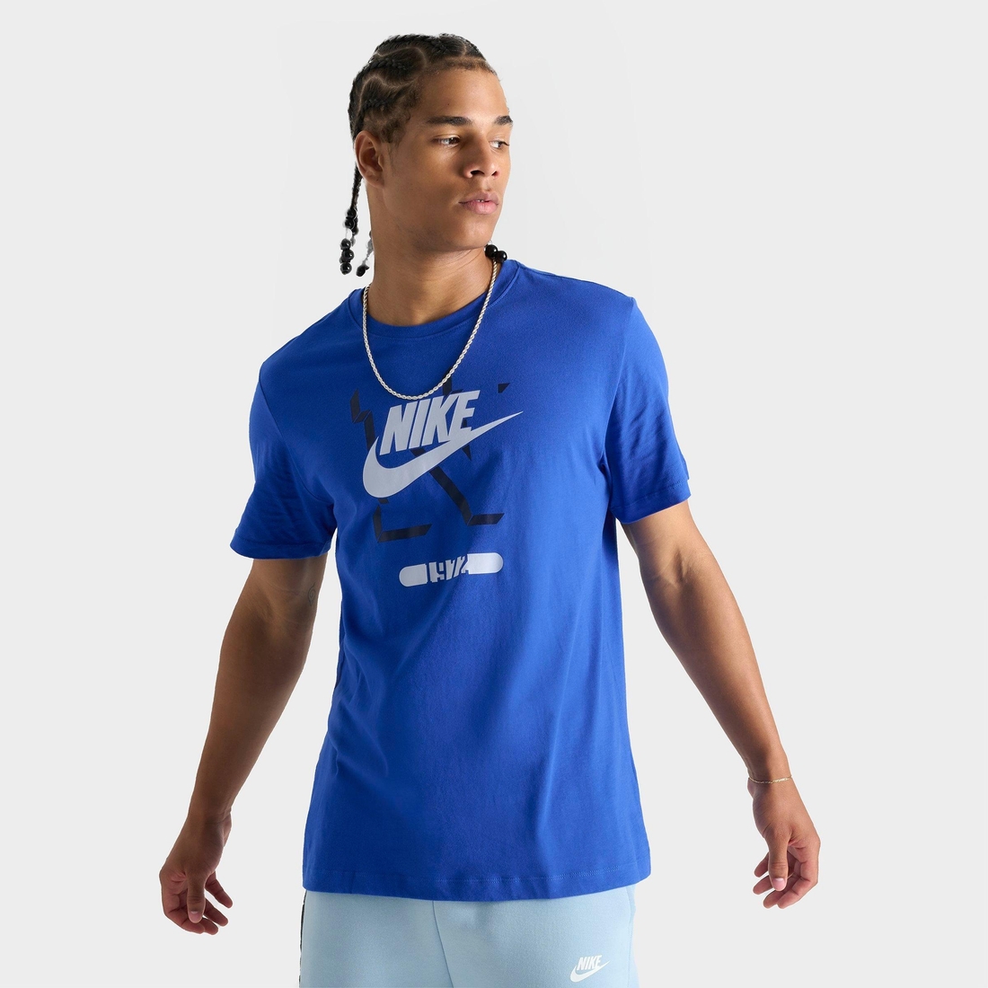 JD Sports Men s Nike Sportswear Futura Varsity Graphic T Shirt available now at Orland Square