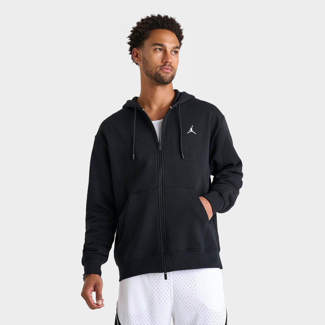 JD Sports Men s Jordan Brooklyn Fleece Full Zip Hoodie available now at Mall of Georgia