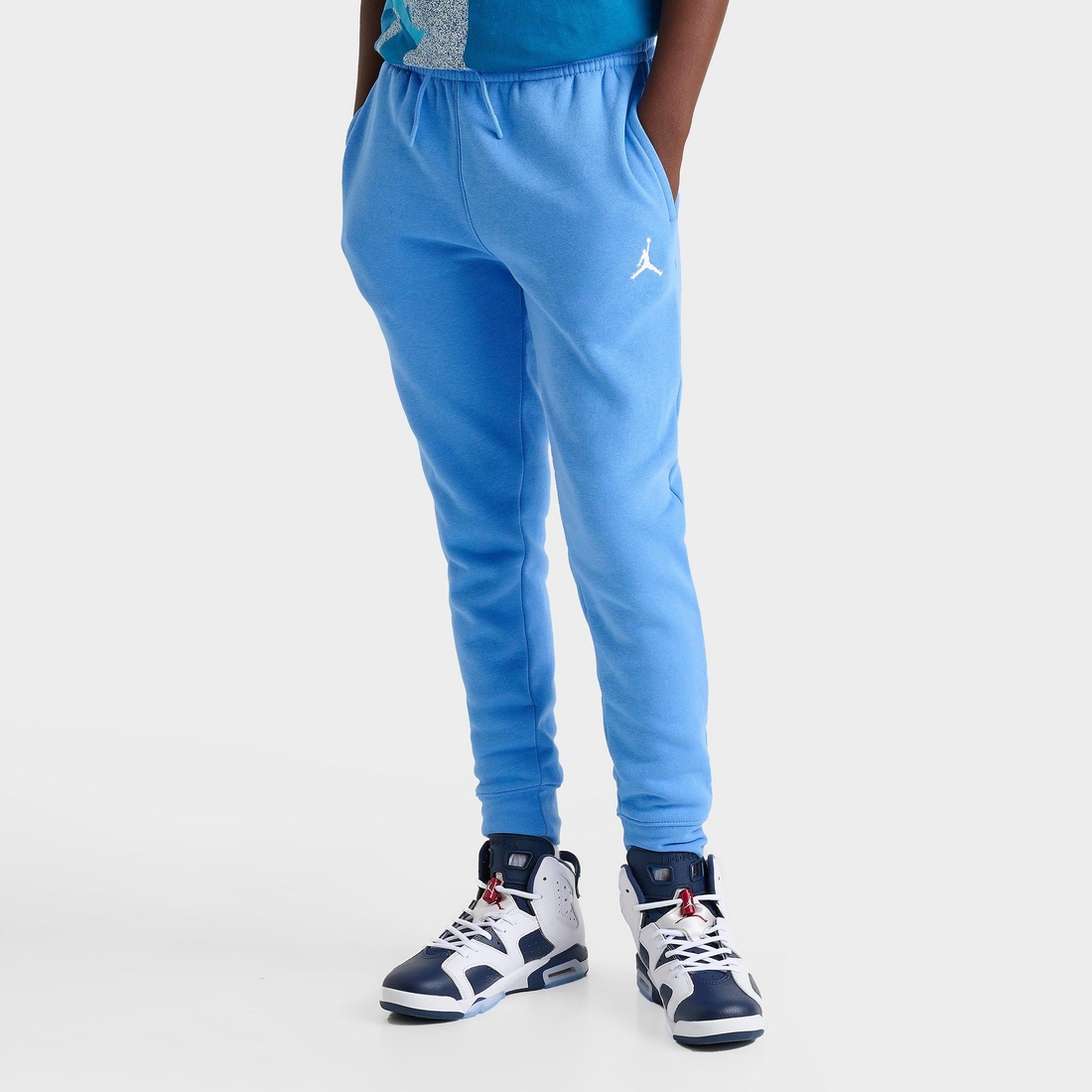 JD Sports Kids Jordan MJ Brooklyn Fleece Essentials Jogger Pants available now at Menlo Park Mall