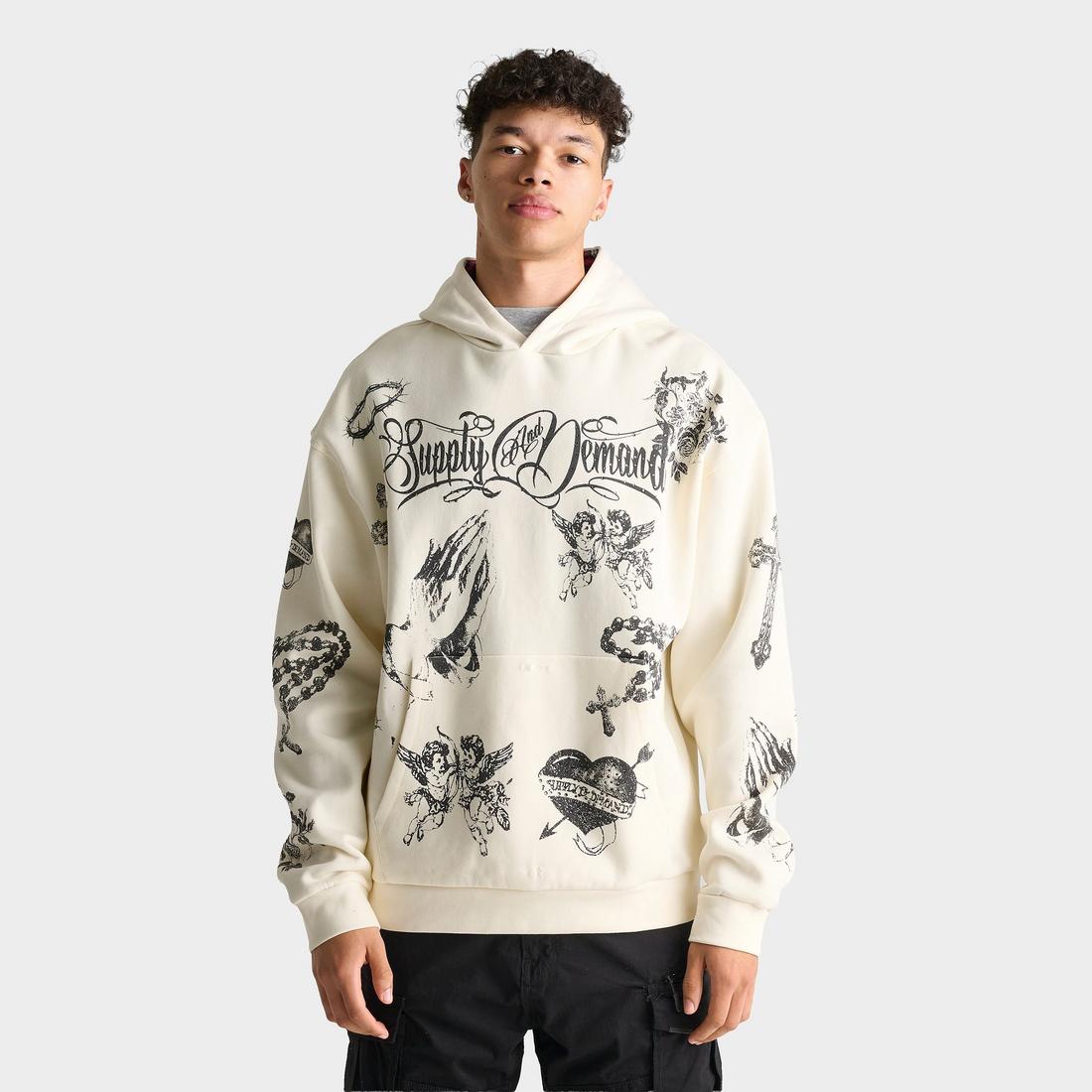 Supply & Demand Men's Library Fleece Pullover Hoodie