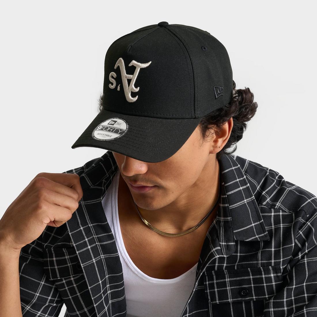 JD New Era Oakland A's MLB Upside Down 9FORTY A-Frame Snapback Hat