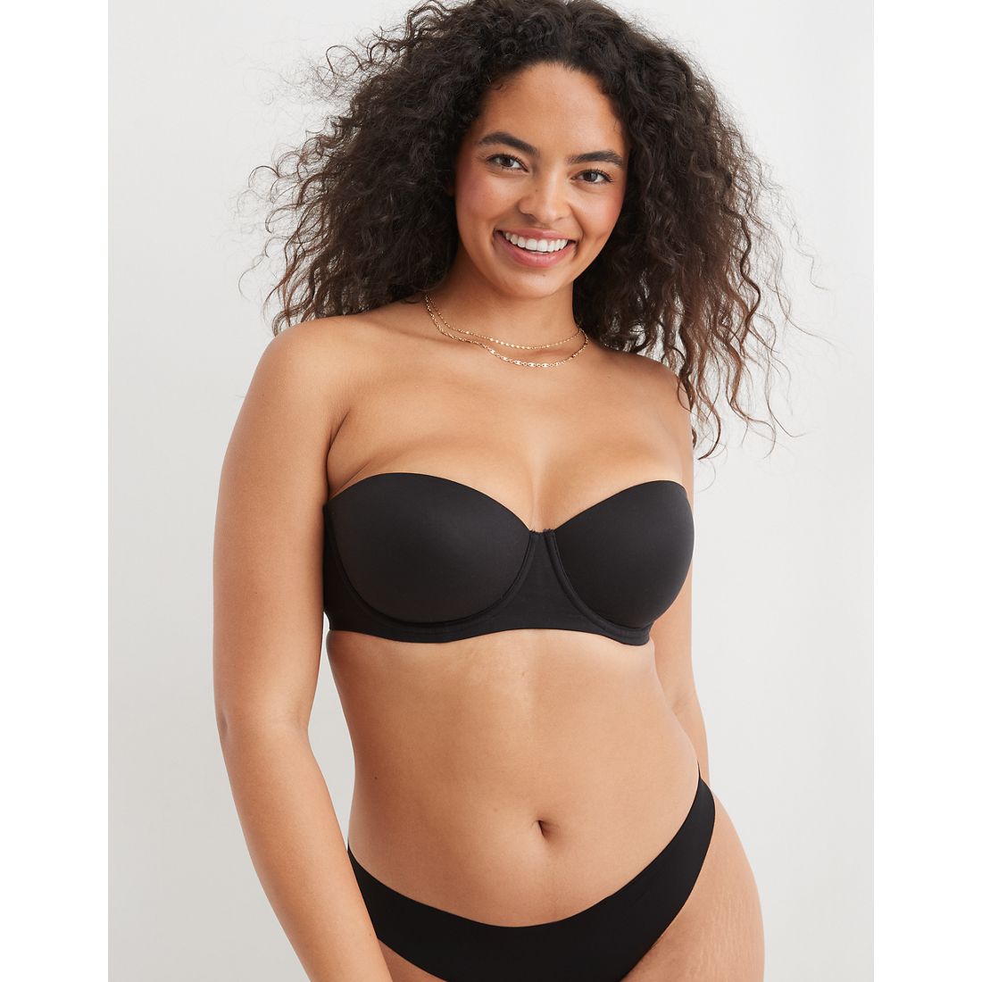 Aerie Sunnie Strapless Lightly Lined Bra