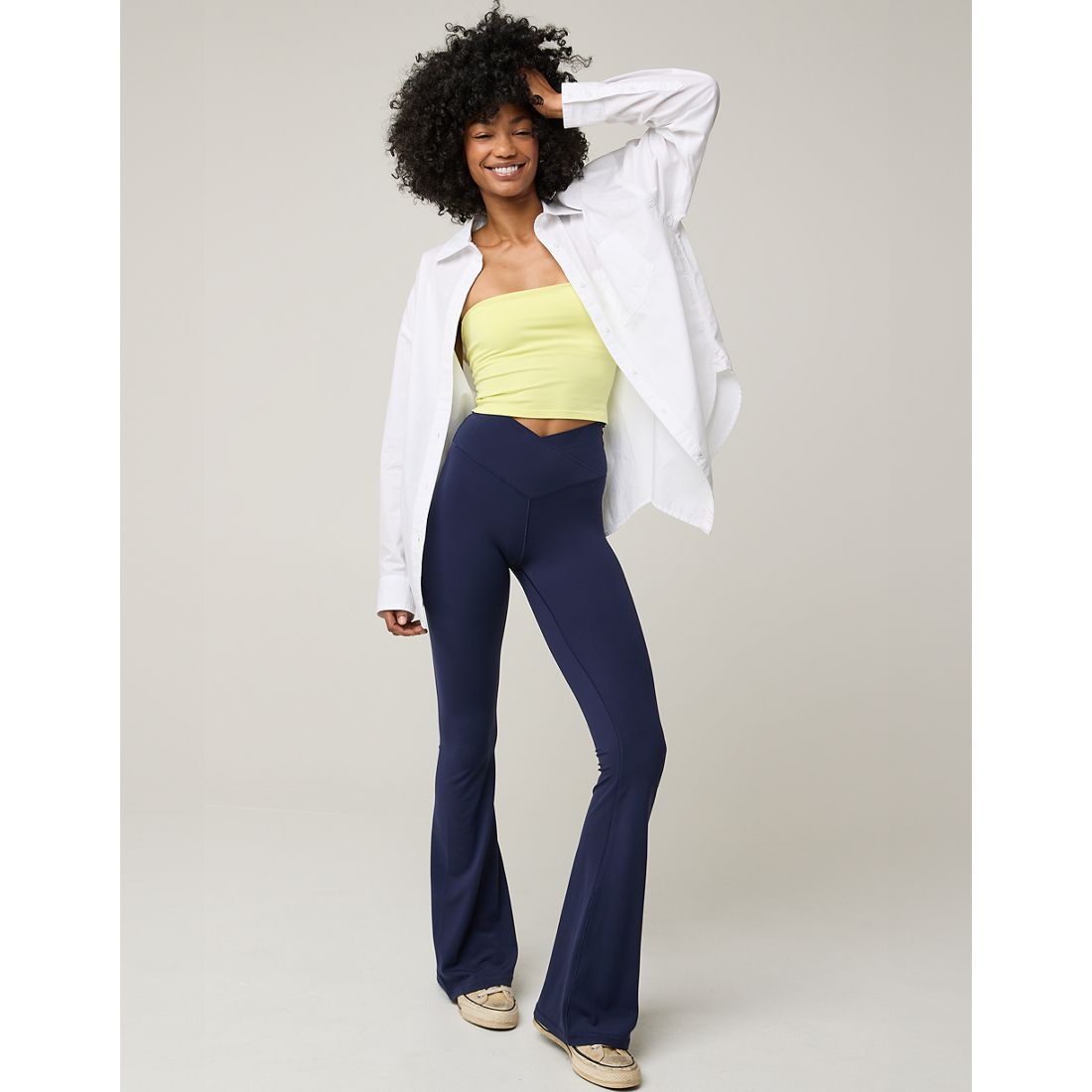 Flare Leggings Aerie Play Real Me High Waisted Legging Aerie Real