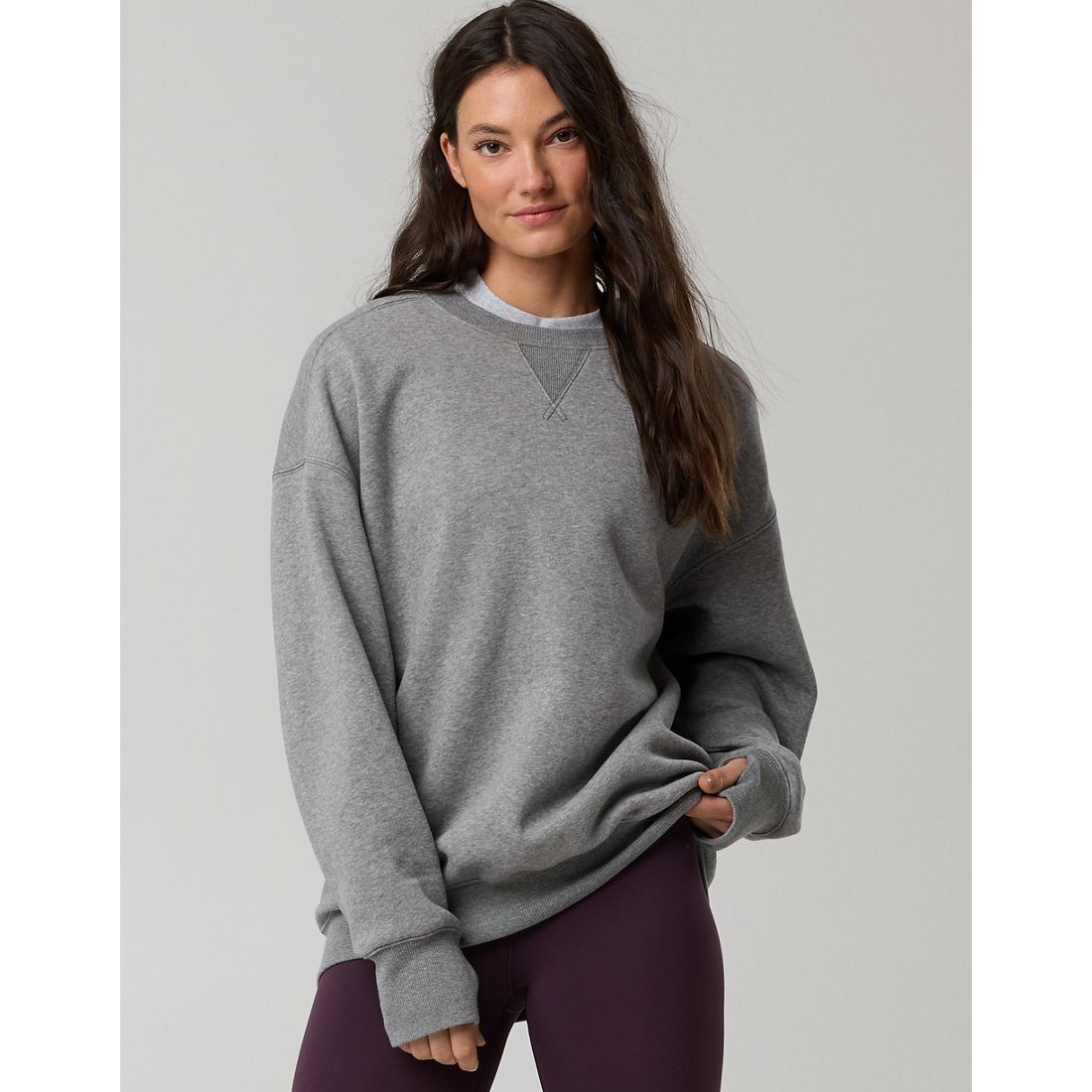 Offline Cloud Fleece Oversized Crewneck Sweatshirt